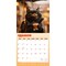 Caffeine Cats | 2026 12 x 24 Inch (Hanging) Monthly Square Wall Calendar | Plastic-Free | BrownTrout | Pets Funny Animals Feline